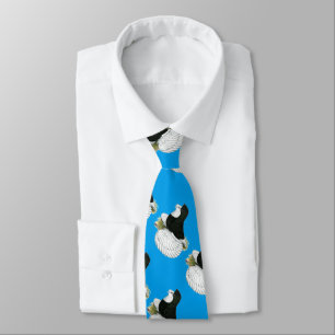 Gravata Trumpeter Pigeon Black Balehead