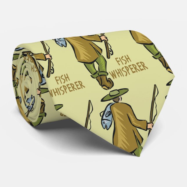 Gravata Truta do Whisperer | da mosca que pesca o pescador (Rolled)