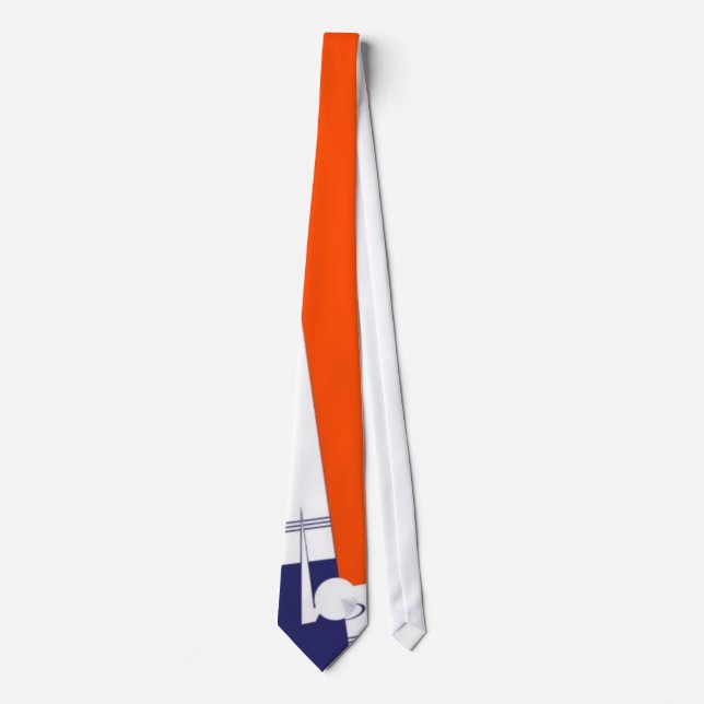 Gravata Trylon e Perisphere (Frente)