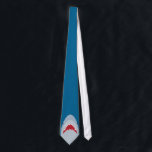Gravata Tubarão Novelty Colk<br><div class="desc">tubarão, excelente, branco, desenho animado, oceano, peixe, legal, incrível</div>