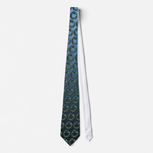 Gravata Turquoise Quetzalcoatl (Frente)