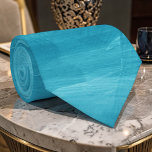 Gravata Turquoise Watercolor Custom Necktie<br><div class="desc">A beautiful and unique necktie featuring a delicate watercolor design. Perfect for adding a touch of sophistication and personality to any outfit. This custom tie makes a thoughtful gift for any occasion.</div>
