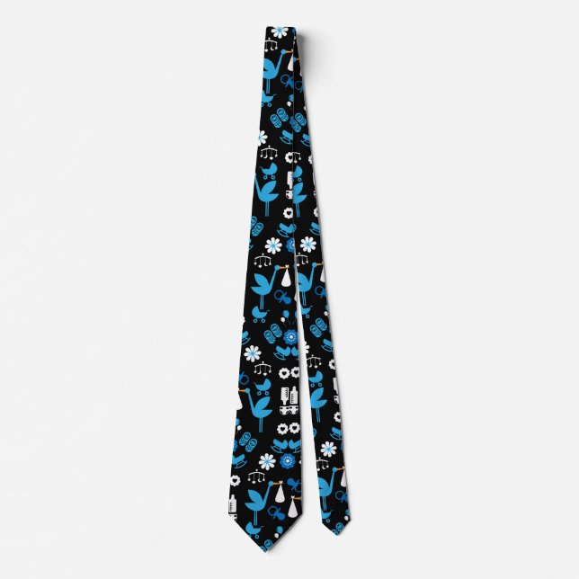 Gravata Twin Boy Stalk Delivery Blue (Frente)