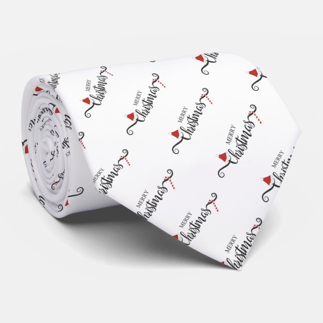 Gravata Typografia Natal Neck (Rolled)