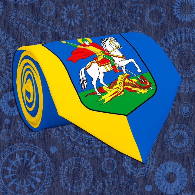 Gravata Ucrânia e Kiev Casaco de Armas, Knight Herb/У к р  (Criador carregado)