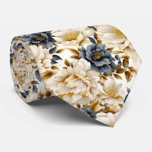 Gravata Uma Série de Design Floral de Casamento 5