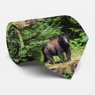 Gravata Urso preto alfa