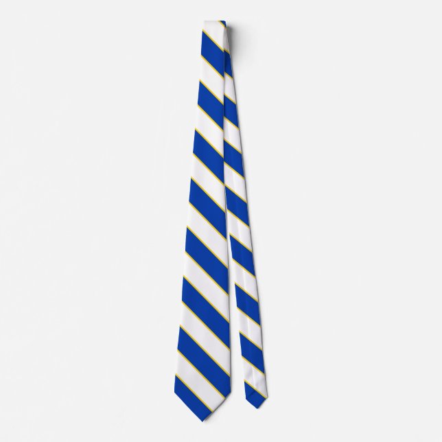 Gravata Uruguai Flag Colors Elegant (Frente)