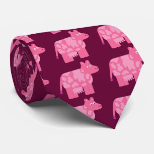 Gravata Vaca Rosa