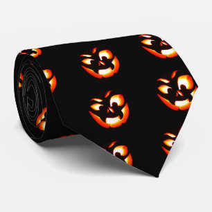 Gravata Vamire Jack-O-Lanterna