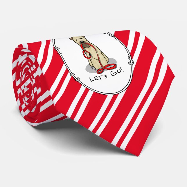 Gravata Vamos! Cão de Terrier de Walk Wheaten (batido em 1 (Rolled)