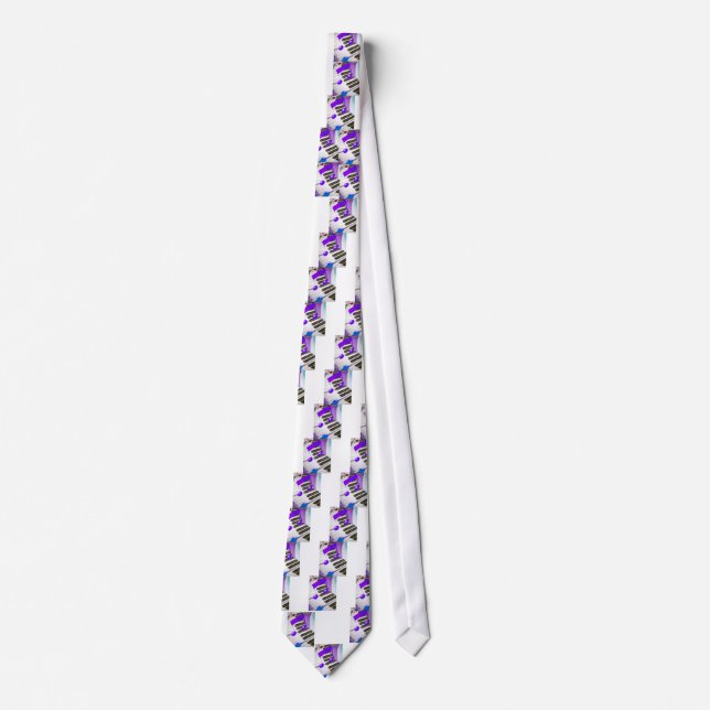 Gravata Vamos play Muisc_ (Frente)