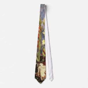 Gravata Vase com Gladioli Vincent van Gogh