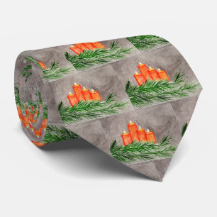 Gravata Velas de Natal