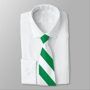 Gravata Verde e Branco