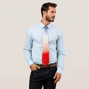 Gravata Vermelho, Branco, Espetacular Azul