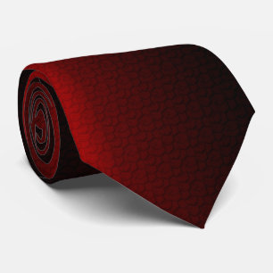 Gravata Vermelho escuro & preto