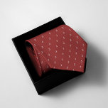 Gravata Vermelho monograma<br><div class="desc">Vestir-se para impressionar com o nosso colar vermelho monograma! Perfeito para adicionar um toque personalizado a qualquer equipamento, este acessório na moda apresenta suas próprias iniciais monográficas. Seja para eventos formais ou vestes cotidianos, destaque-se com sofisticação e estilo. Elevem o olhar agora!</div>