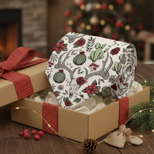 Gravata Vestígios de vassoura-de-vassoura-de-natal vermelh