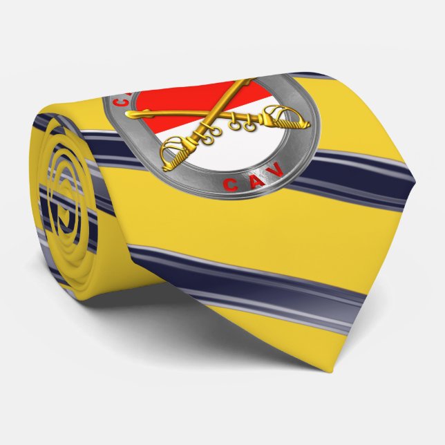 Gravata Veterano da Cavalaria "CAV Trooper" (Rolled)