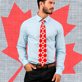 Gravata Viagem canadense Flag & Canada, business/sport Ne