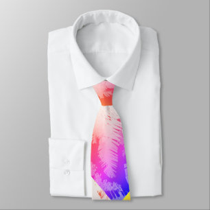 Gravata Víblias Positivas Cores de Pastel Palmeiras