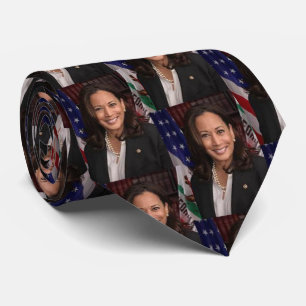 Gravata Vice-Presidente Kamala Harris Necktie