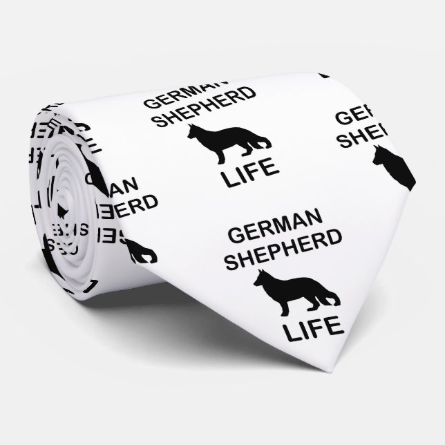 Gravata vida german shepherd (Rolled)