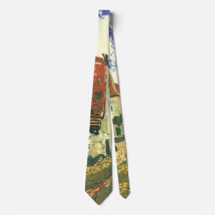 Gravata Village Street em Auvers por Vincent van Gogh