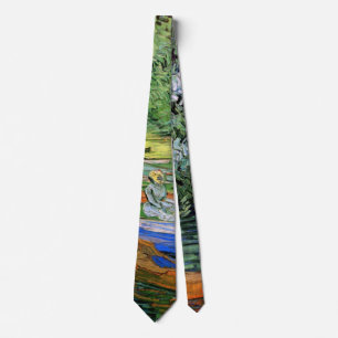 Gravata Vincent van Gogh - Margem do Oise em Auvers