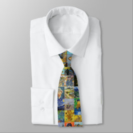 Gravata Vincent van Gogh - Masterworks Mosaic Patchwork
