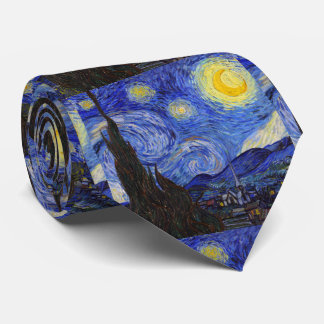 Gravata Vincent Willem van Gogh , “ Starry Night ” ネクタイ