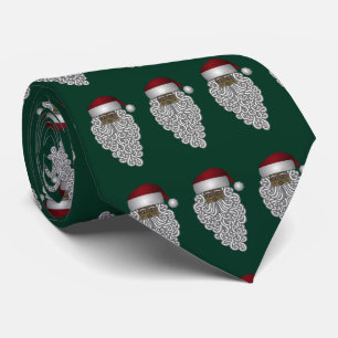 Gravata Vintage African American Papais noeis on Green Nec