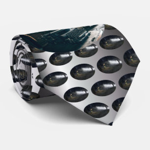 Gravata Vintage Antique Typewrite