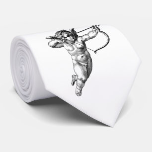 Gravata Vintage Cherub Cupid Love
