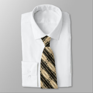 Gravata Vintage China Hong Kong Home boat River Neck Tie