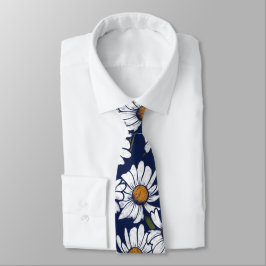 Gravata Vintage Daisies Daisy Garden
