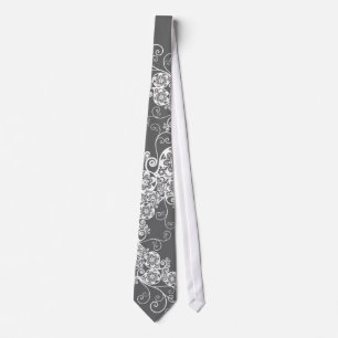 Gravata Vintage Elegant Floral Paisley Na moda Wedding Tie