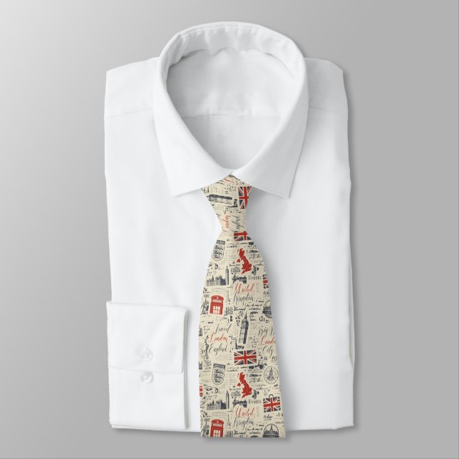 Gravata Vintage London Tie (Amarrado)