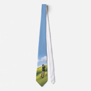 Gravata Vintage olha golfe