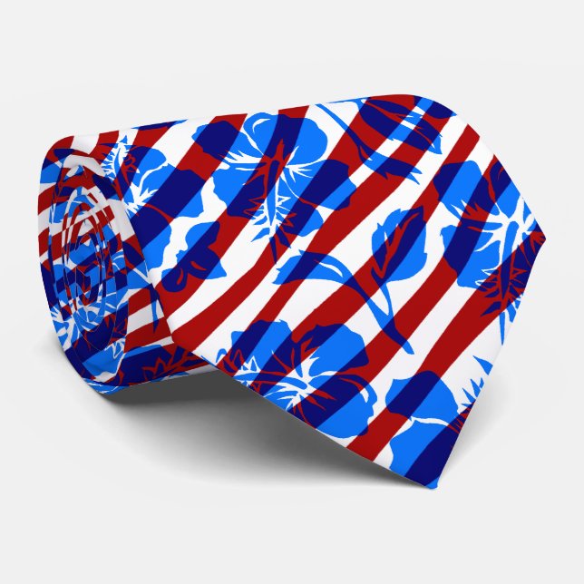 Gravata Vintage Pareau Stripe Necktie (Rolled)