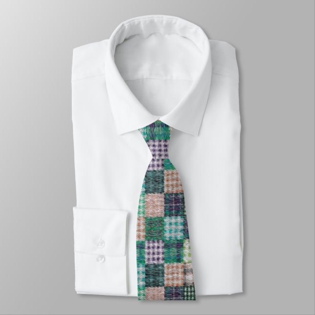 Gravata Vintage Patchwork Tie (Amarrado)