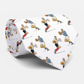 Gravata Vintage Rugby Design Neck Tie