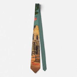 Gravata Vintage Texas Alamo Tie