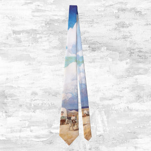 Gravata Vintage Western Cowboys, Vagões cobertos por Wyet