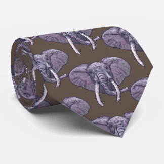 Gravata Violet Elephant Tie