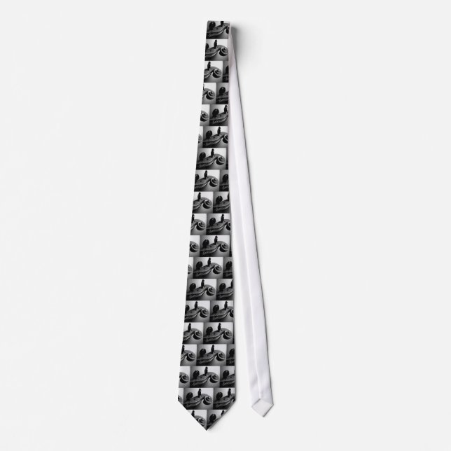 Gravata Violin Scroll Tie (Frente)