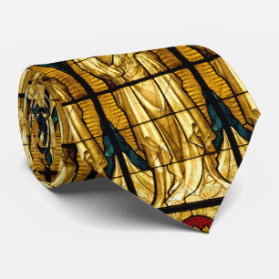 Gravata Virgem Maria Jesus Vidro Confidencial