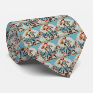 Gravata Vista de Waltz Vintage dançante de Casal ocidental