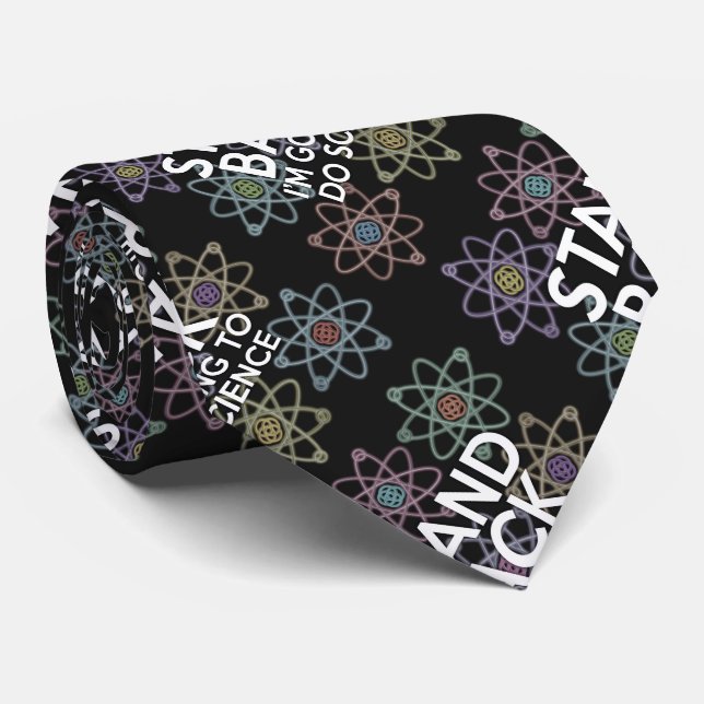 GRAVATA VOLTE, VOU FAZER CIÊNCIA (Rolled)